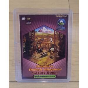 Rare Virtual Magic Kingdom VMK Safari Room Disney's Animal Kingdom Exclusive